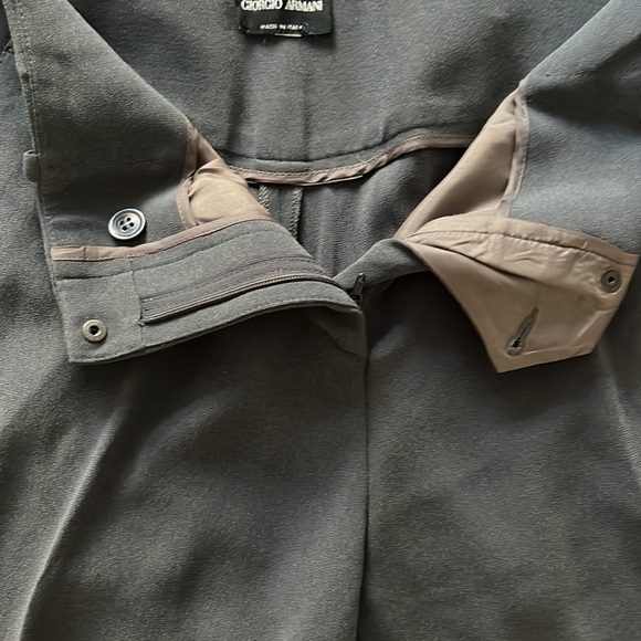Woman Giorgio Armani Gray Pants-Elegant, like new! - Picture 7 of 8